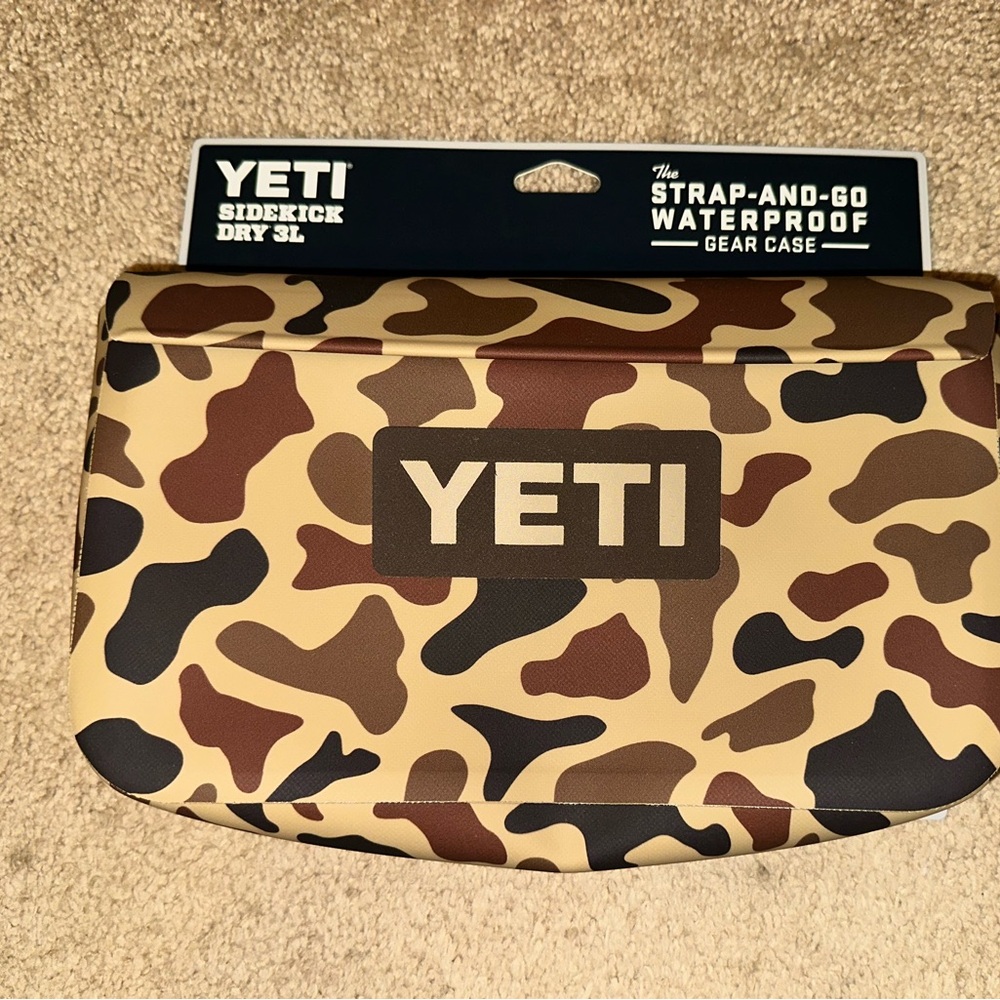 YETI Wetlands Camo Sidekick Dry 3L Waterproof Bag
